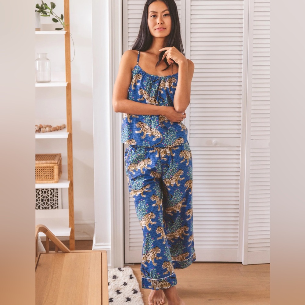 Printfresh Bagheera Cami Cropped Pants Set